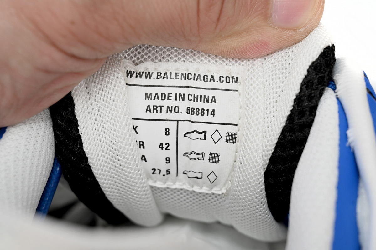 Balenciaga Track 2 Sneaker Blue White 568614 W3AE2 4191 - Image 8