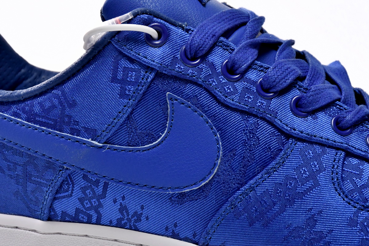 CLOT x Nike Air Force 1 Low Premium Blue Silk CJ5290-400 - Image 6