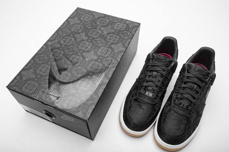 Fragment Clot x Nike Air Force 1 PRM Black CZ3986-001 - Image 2