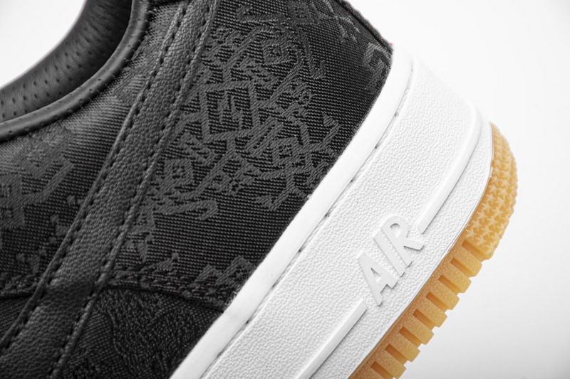 Fragment Clot x Nike Air Force 1 PRM Black CZ3986-001 - Image 9