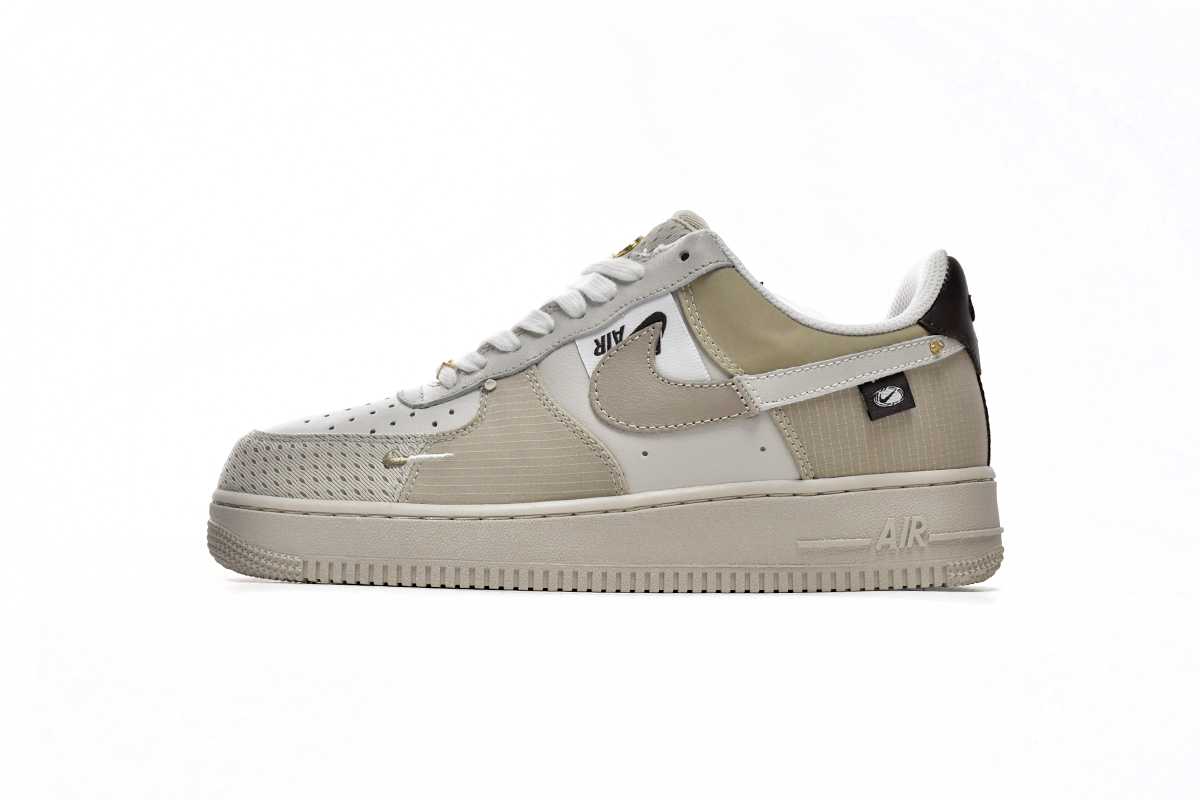Nike Air Force 1 Low Tan Bling DX6061-112 - Image 1