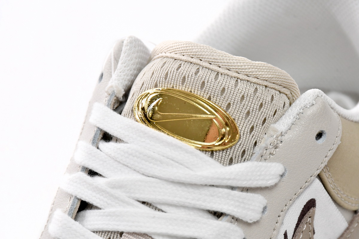 Nike Air Force 1 Low Tan Bling DX6061-112 - Image 5