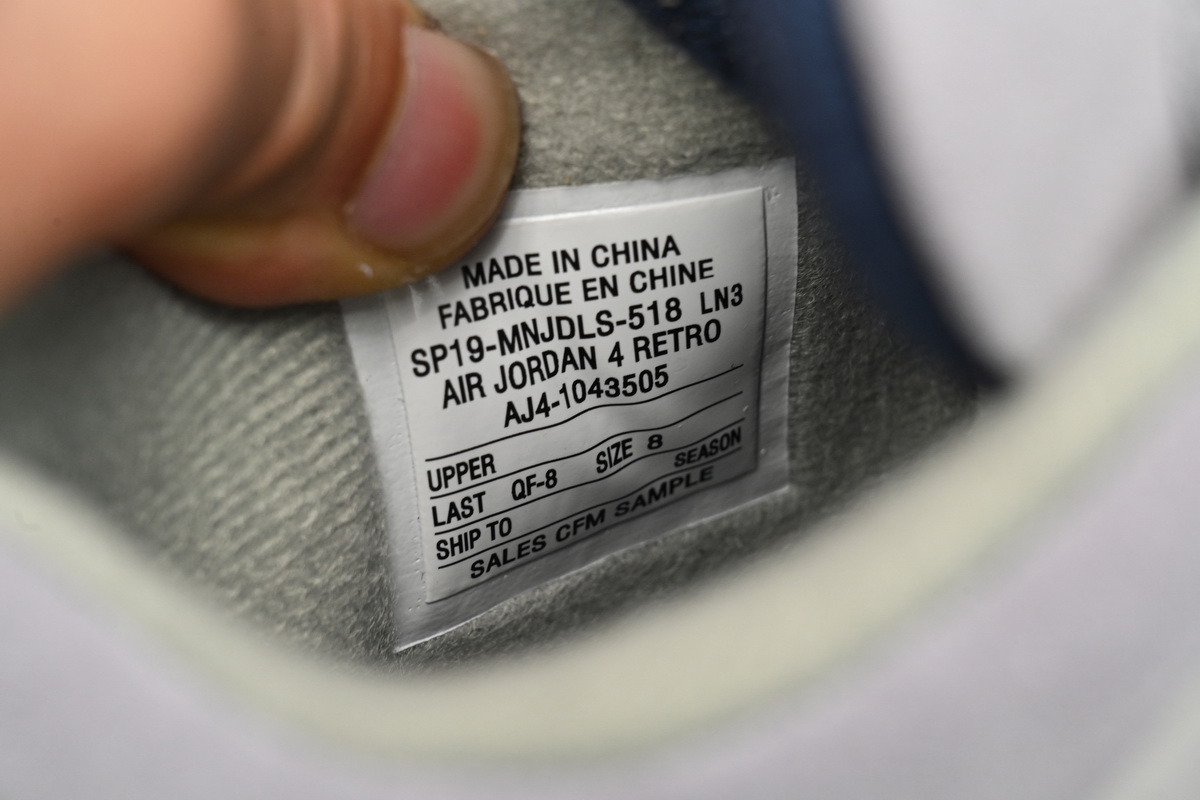 Air Jordan 4 Retro 'Georgetown' AJ4-1043505 - Image 7