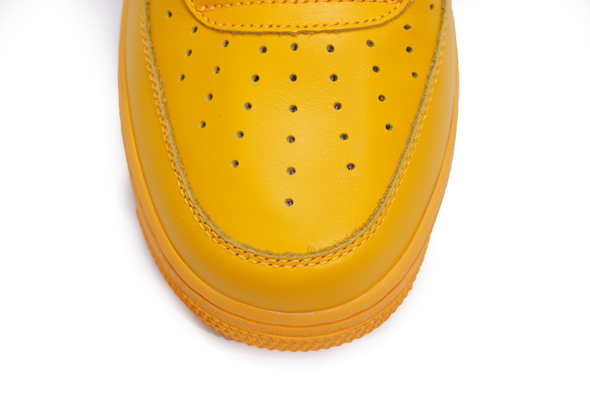 Off-White x Nike Air Force 1 Low University Gold  DD1876-700 - Image 7