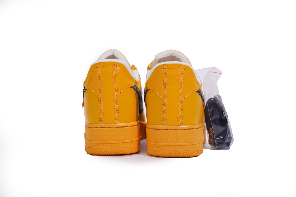 Off-White x Nike Air Force 1 Low University Gold  DD1876-700 - Image 3