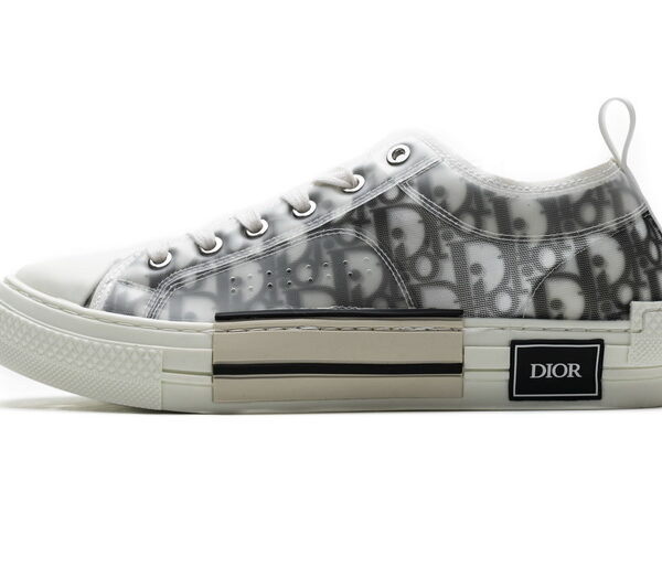 Dior B23 HT Oblique Transparency Low H565 White