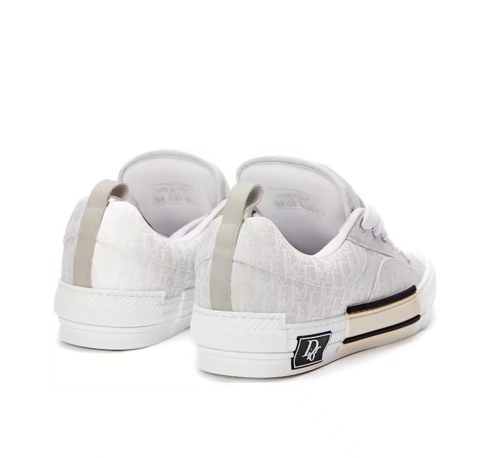 Dior B23 Skater Low Top Cream Dior Oblique Jacquard 3SN292ZUY_H800 - Image 5
