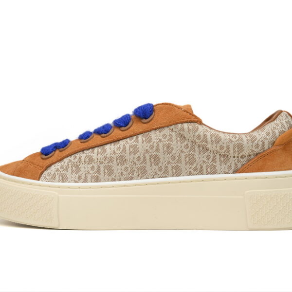 Dior B33 Sneakers  Release Brown Blue 3SN272 ZIR1 6536