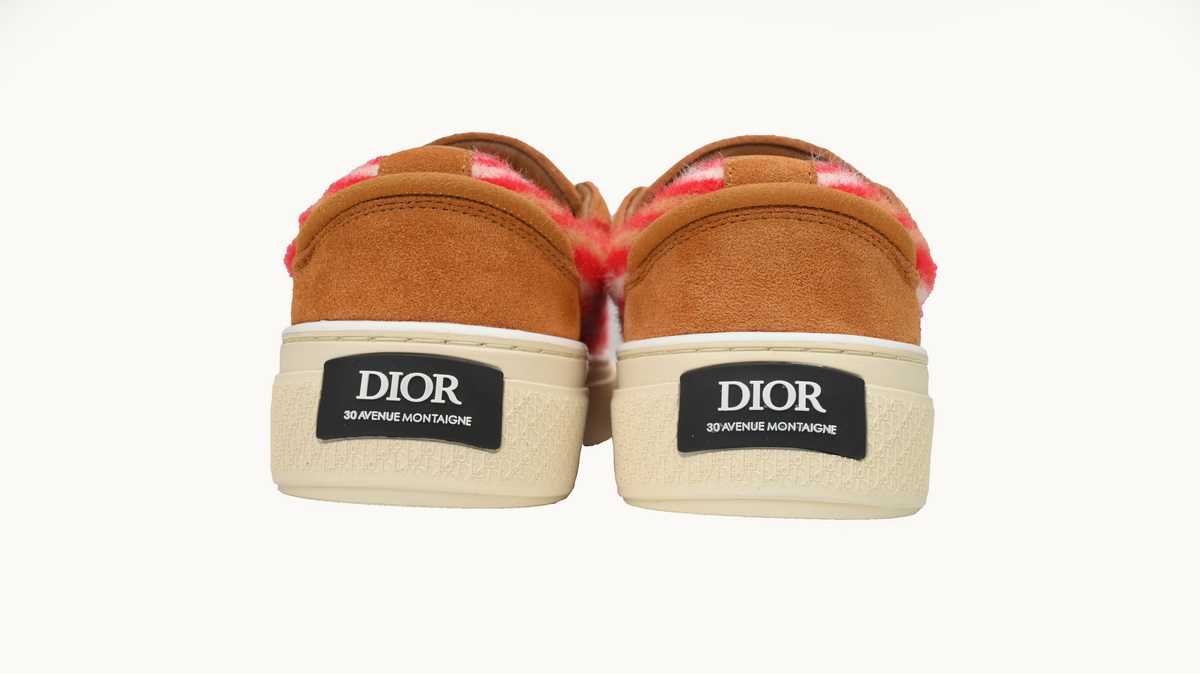 Dior B33 Sneakers  Release Brown Red Stripes 3SN272 ZIR1 6536 - Image 4