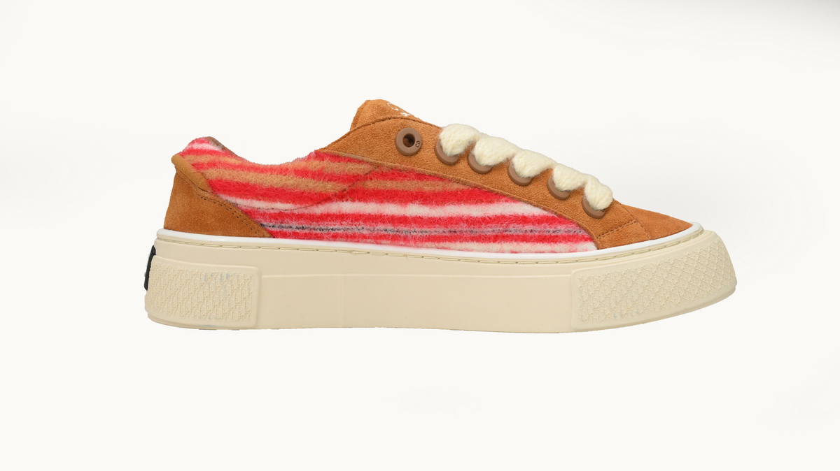 Dior B33 Sneakers  Release Brown Red Stripes 3SN272 ZIR1 6536 - Image 6