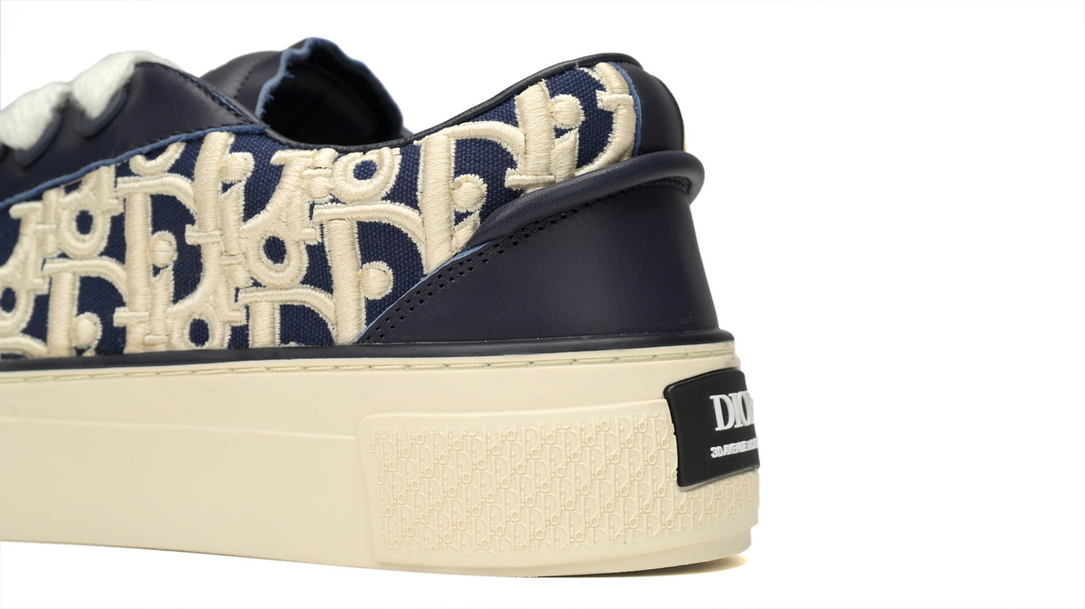 Dior B33 Sneakers  Release Deep Dlue Relief 3SN272 ZIR1 6536 - Image 9
