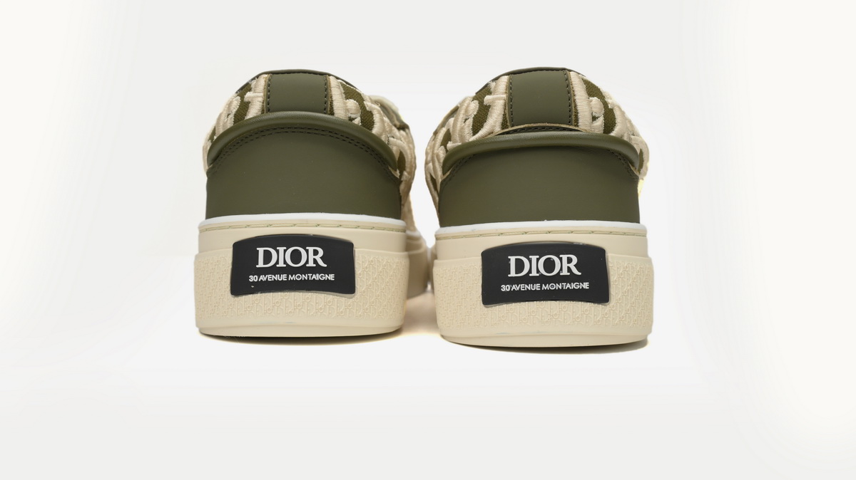 Dior B33 Sneakers  Release Khaki Embroidery 3SN272 ZIR1 6536 - Image 4