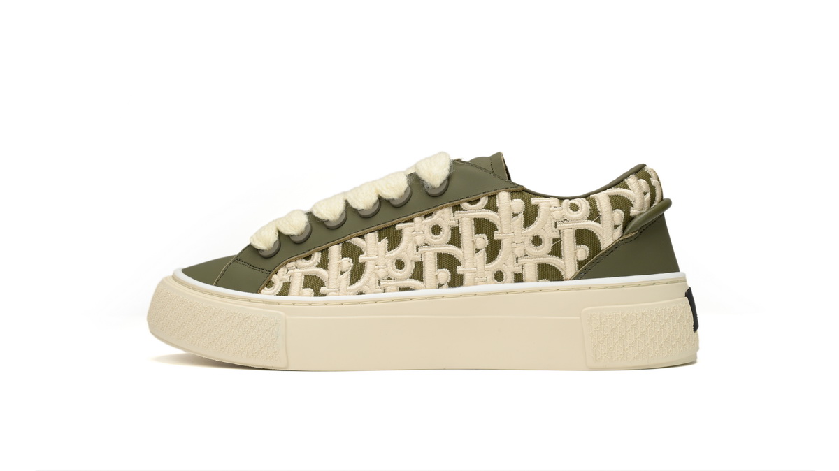 Dior B33 Sneakers  Release Khaki Embroidery 3SN272 ZIR1 6536 - Image 1
