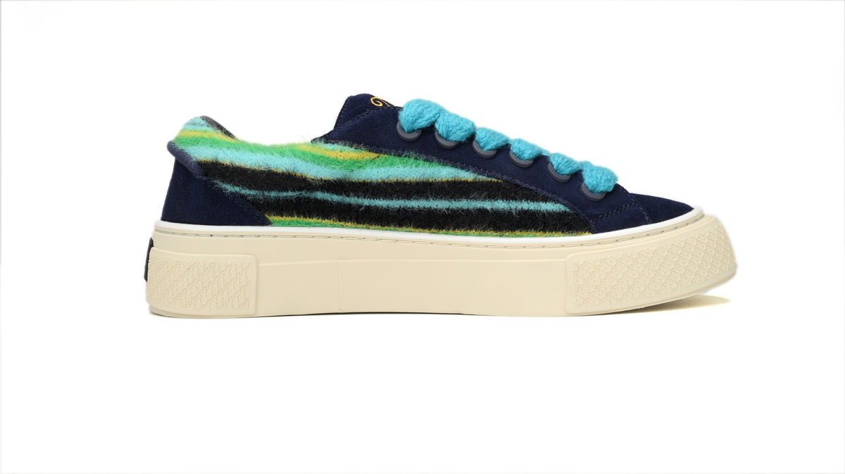 Dior B33 Sneakers  Release Navy Dlue Stripes  3SN272 ZIR1 6536 - Image 6