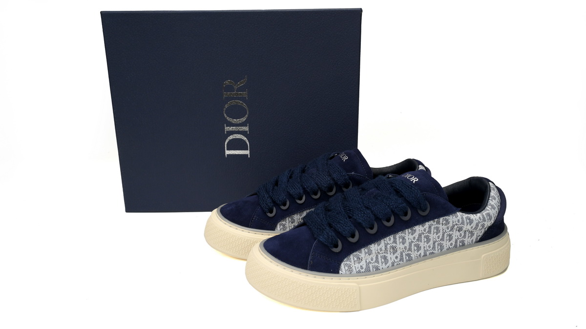 Dior B33 Sneakers Release White Blue 3SN272 ZIR1 6536 - Image 2