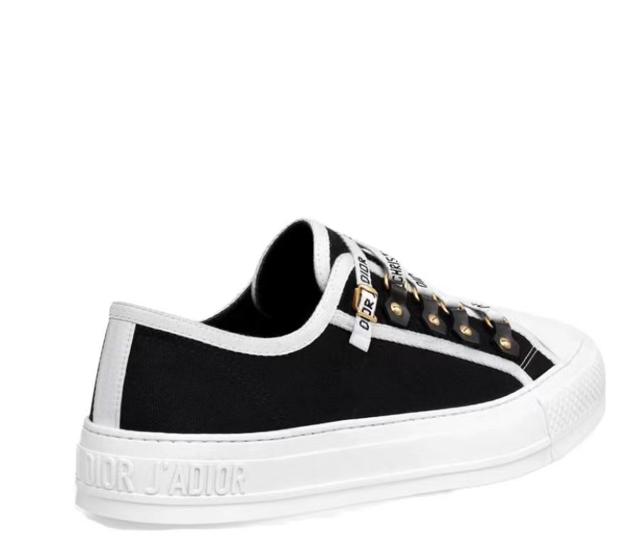 Dior Walk'N'Dior Low Top Black Canvas  KCK177CVA_S12X - Image 5