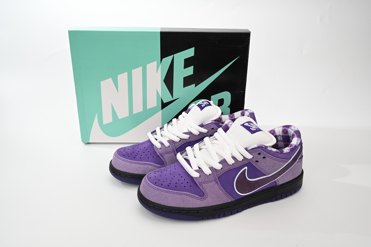 Dope Sneakers Nike SB Dunk Low Pro OG QS Purple Lobster BV1310-555 - Image 2