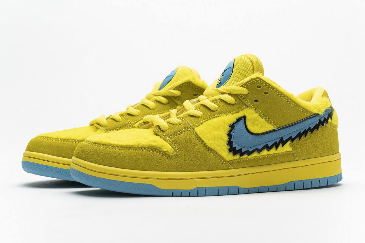 Grateful Dead x Nike SB Dunk Low “ Yellow Bear” CJ5378-700 - Image 7