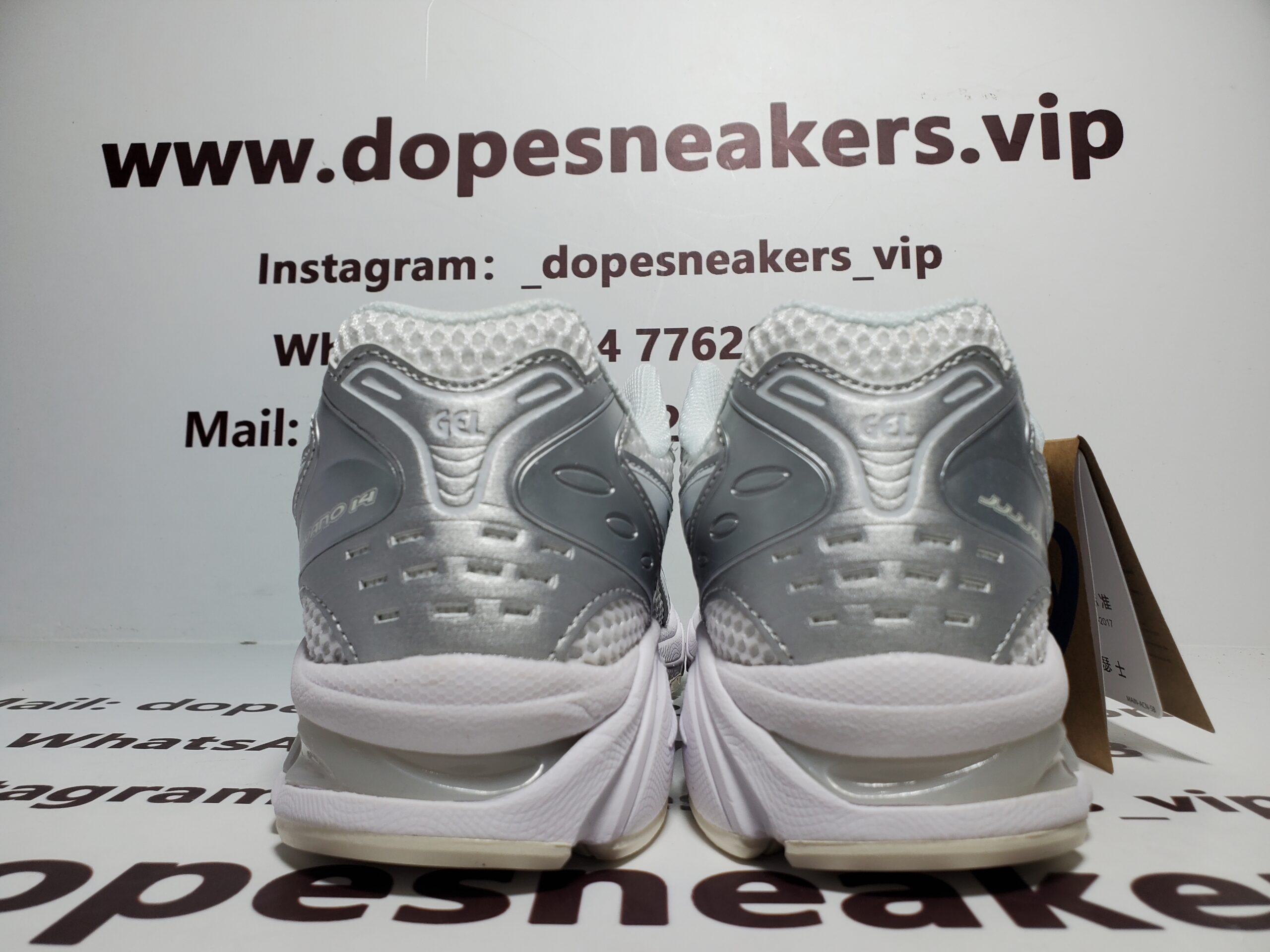 JJJJound x Asics Gel Kayano 14 'Silver White' 1201A457-100 - Image 2