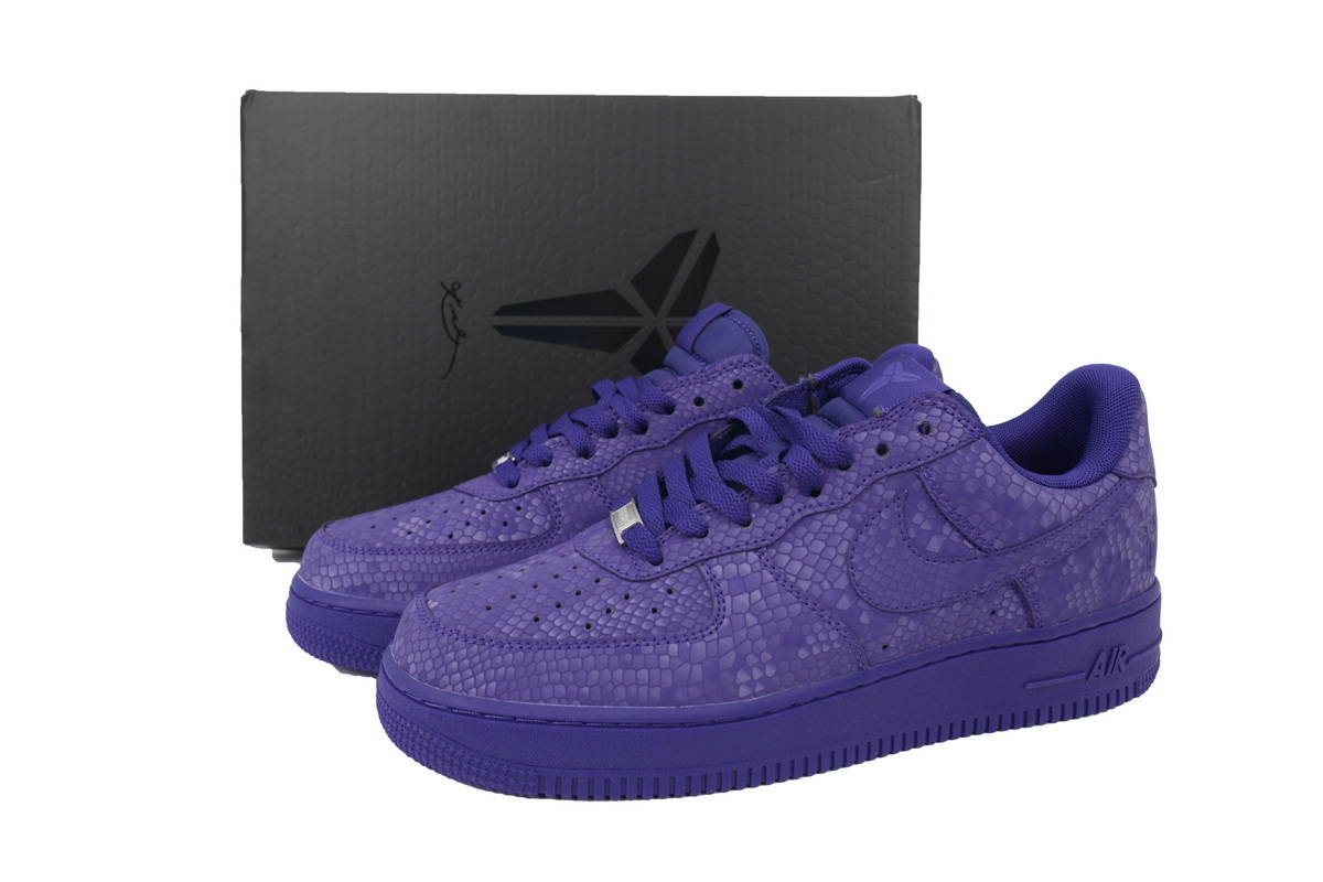 Kobe Bryant x Air Force 1 Low 'Court Purple' IB0018-500 - Image 8