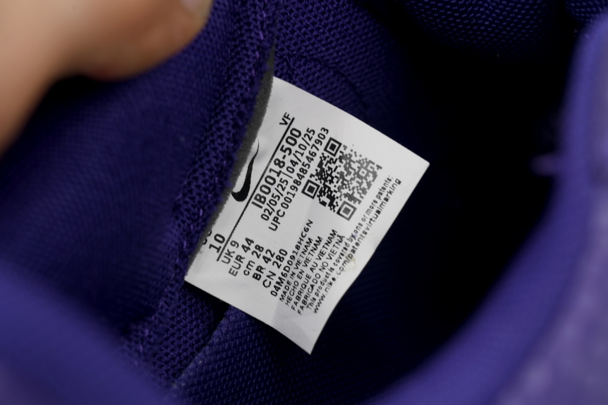 Kobe Bryant x Air Force 1 Low 'Court Purple' IB0018-500 - Image 6