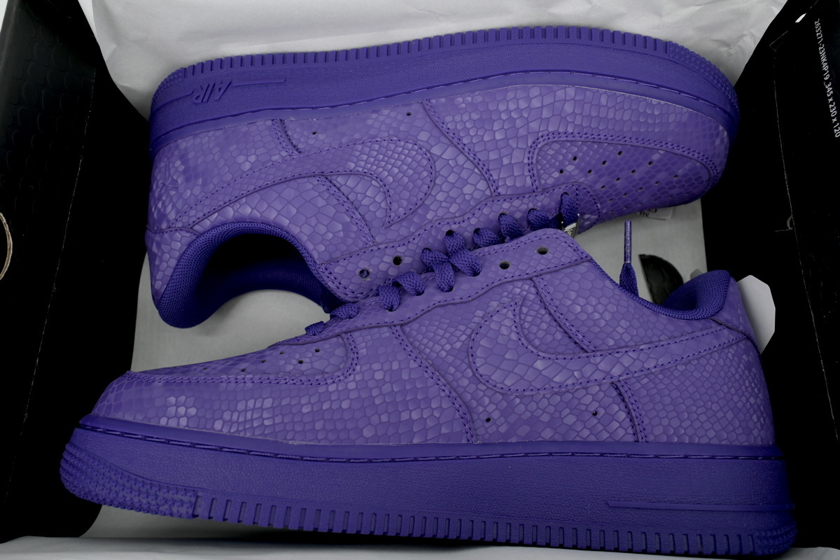 Kobe Bryant x Air Force 1 Low 'Court Purple' IB0018-500 - Image 7