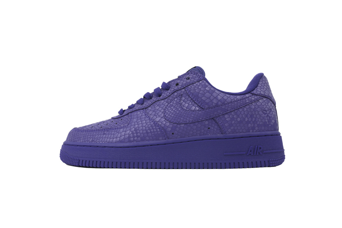 Kobe Bryant x Air Force 1 Low 'Court Purple' IB0018-500 - Image 1