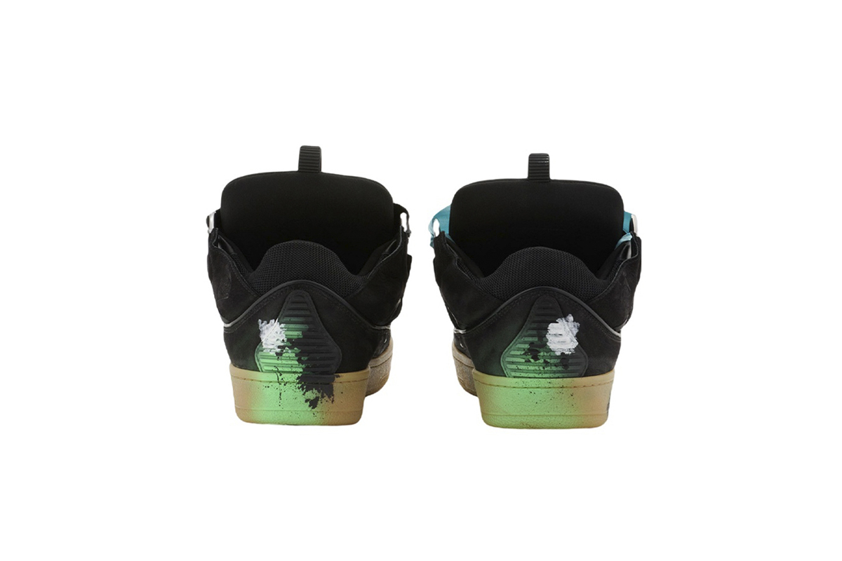 Lanvin Leather Curb Gallery Dept. Black Multi  FW-SKDK02-DRGD-P2210S1 - Image 4