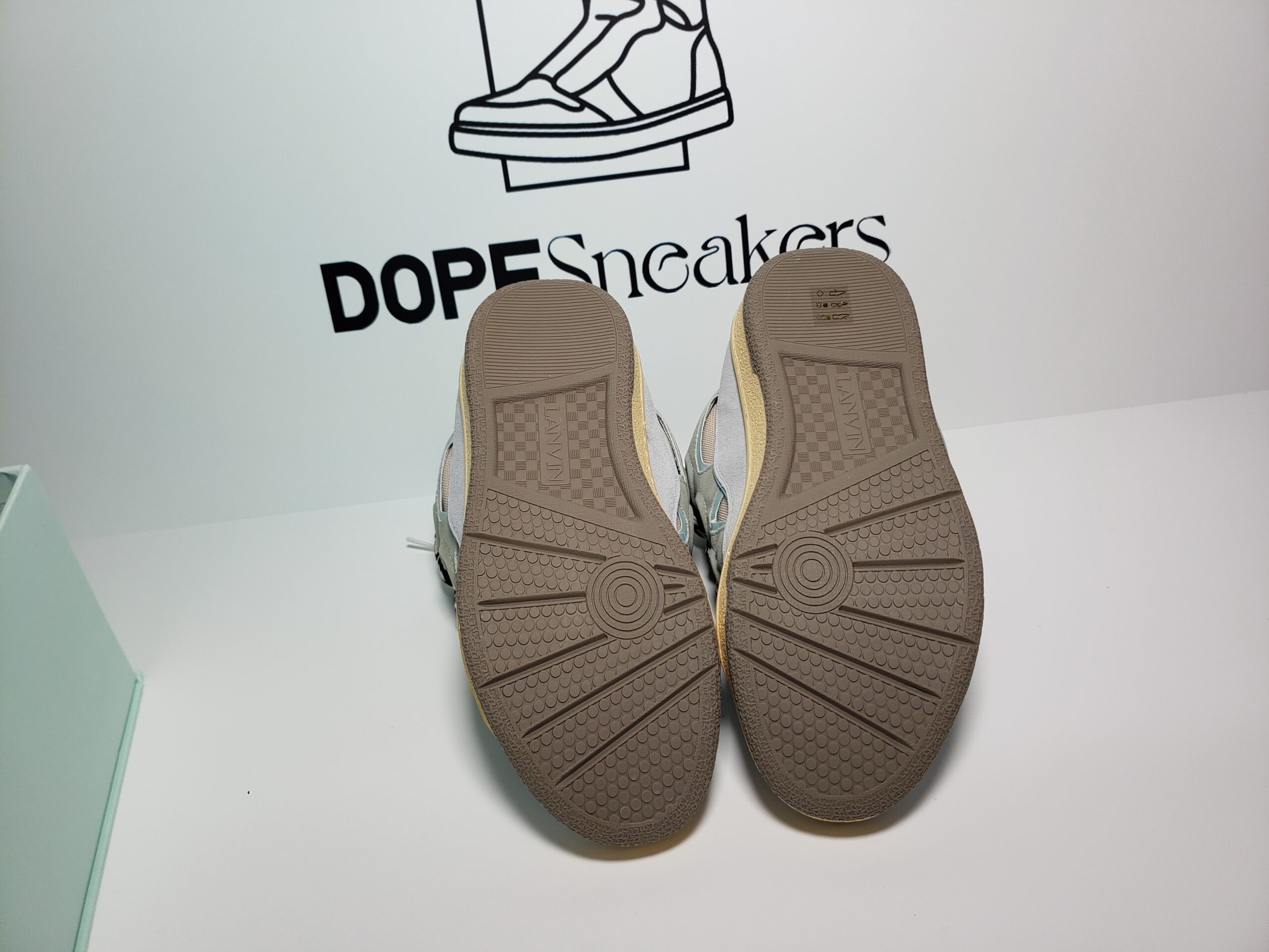 Lanvin Leather Curb Light Blue Gum FW-SKDK02-DRA2-A2121 - Image 13