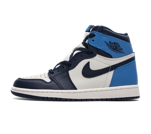 Air Jordan 1 Retro High Obsidian UNC 555088-140