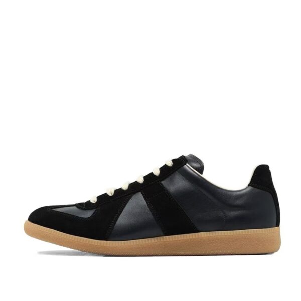 Maison Margiela Replica low-top leather sneakers Black S57WS0236P1895