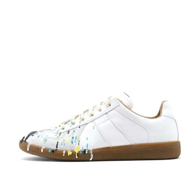 Maison Margiela White Paint Replica Sneakers POIZON240805818
