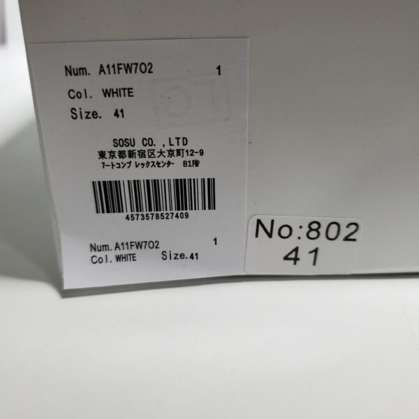 MIHARA YASUHIRO OG Sole White NO.802