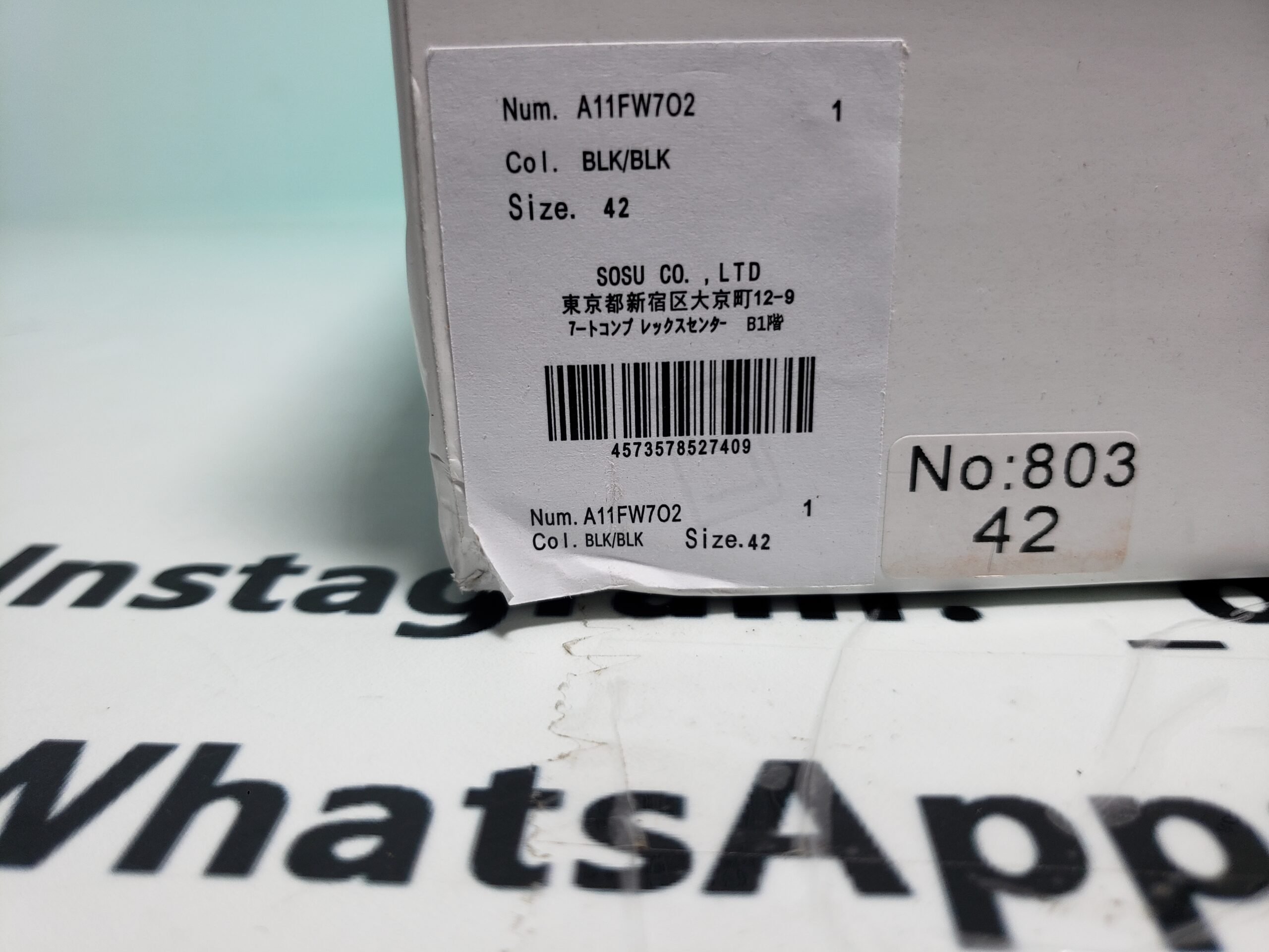 Mihara Yasuhiro Peterson OG Sole Canvas Low Black  NO.803 A01FW702-BLKBLK - Image 1