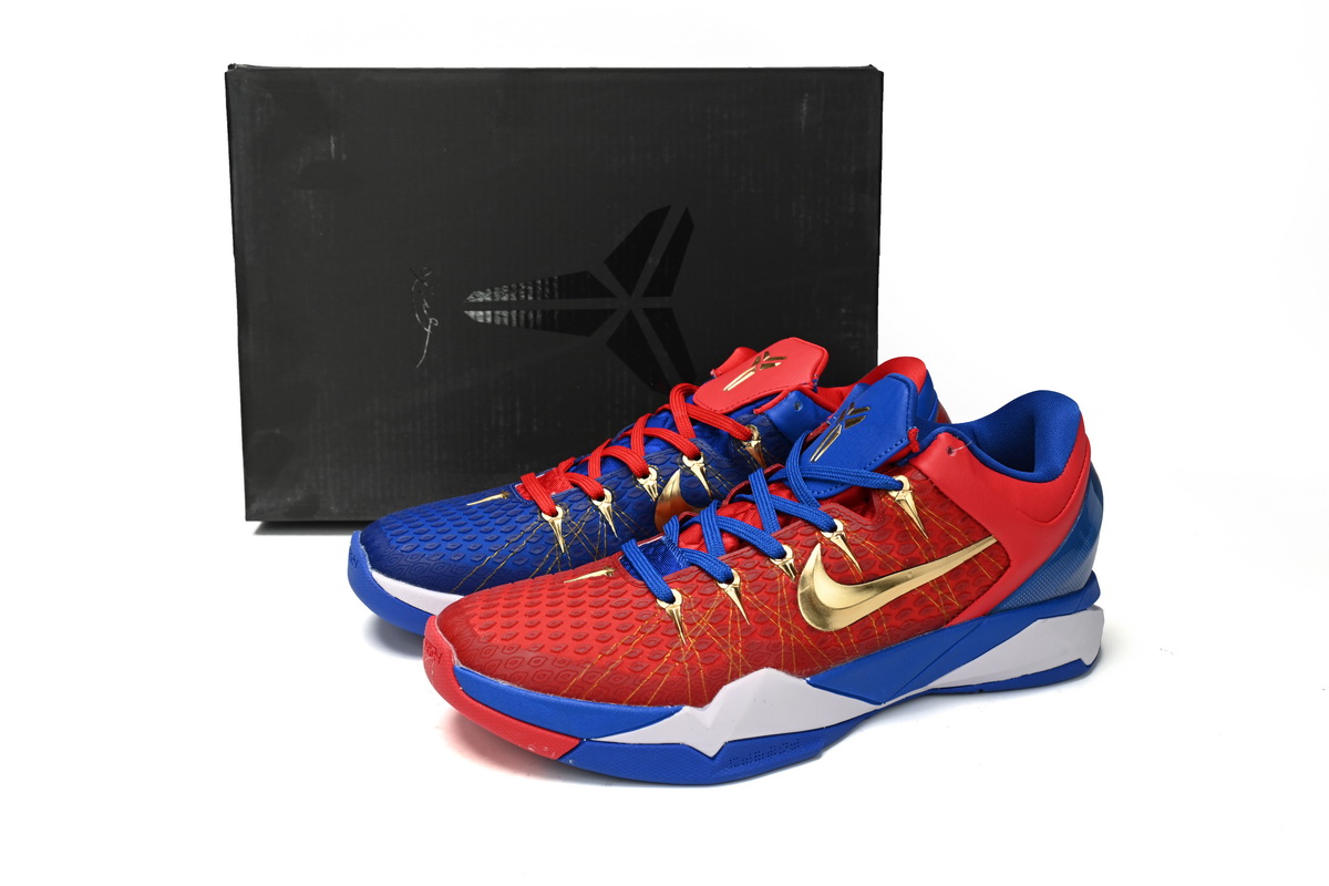 New Sale Nike Zoom Kobe 7 VII Red Royal 488371-406 - Image 2