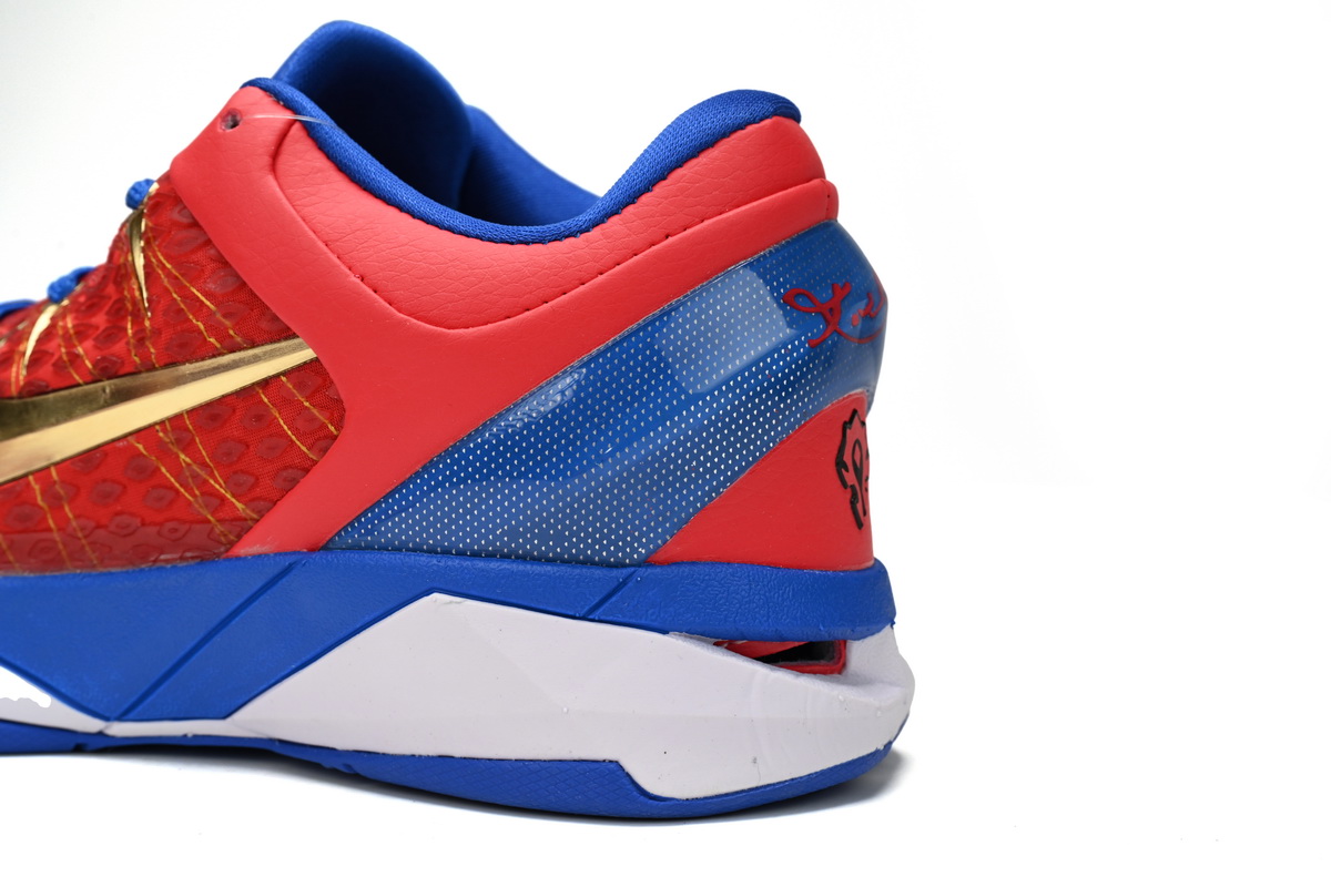 New Sale Nike Zoom Kobe 7 VII Red Royal 488371-406 - Image 9