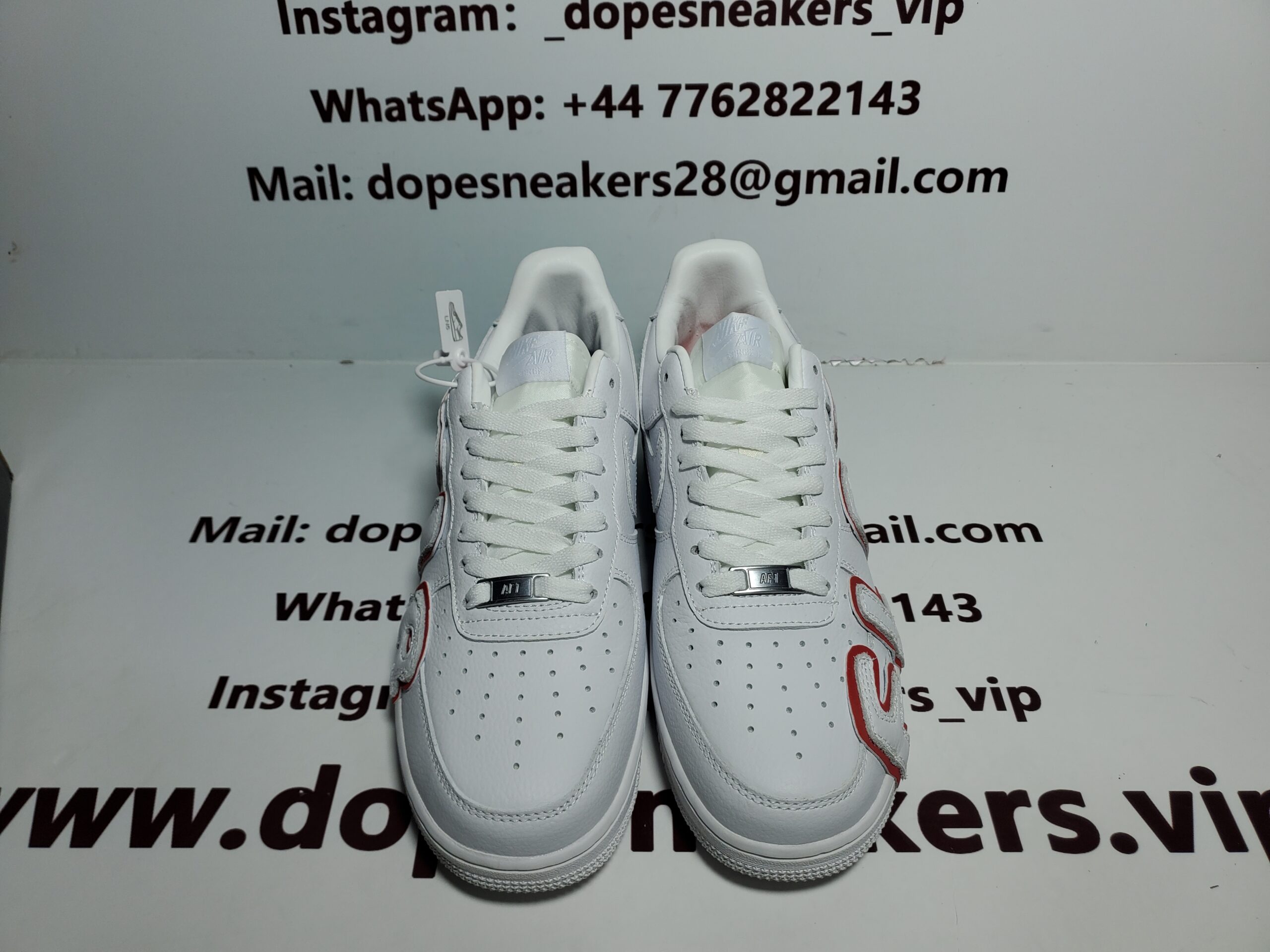 Nike Air Force 1 Low Cactus Plant Flea Premium White Red CK4746-991 (2024) - Image 1