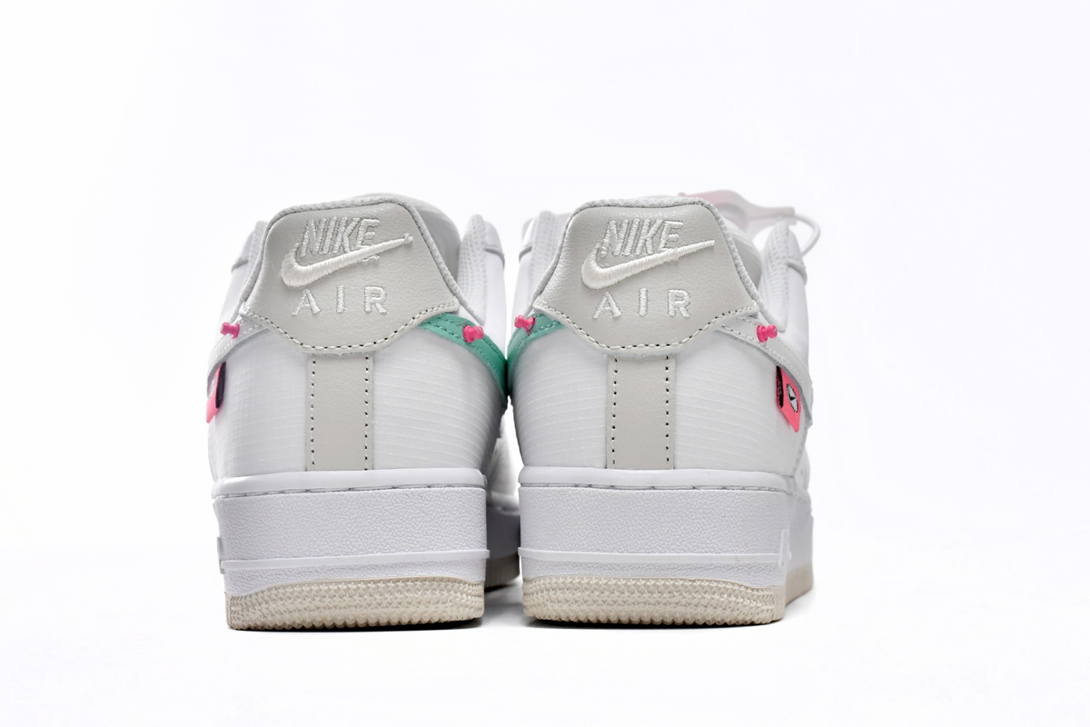 Nike Air Force 1 Low Pink Bling DX6061-111 - Image 4