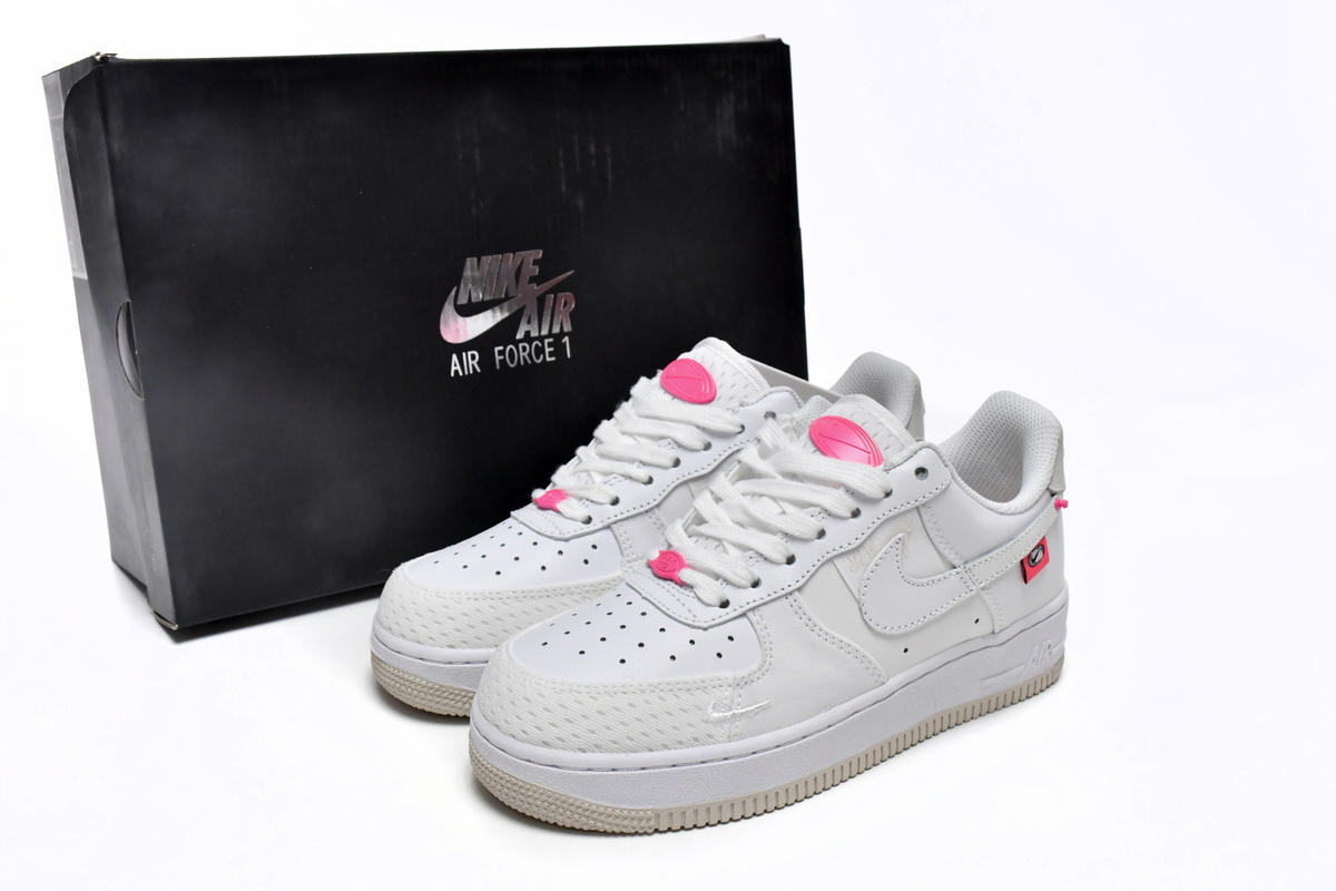 Nike Air Force 1 Low Pink Bling DX6061-111 - Image 2