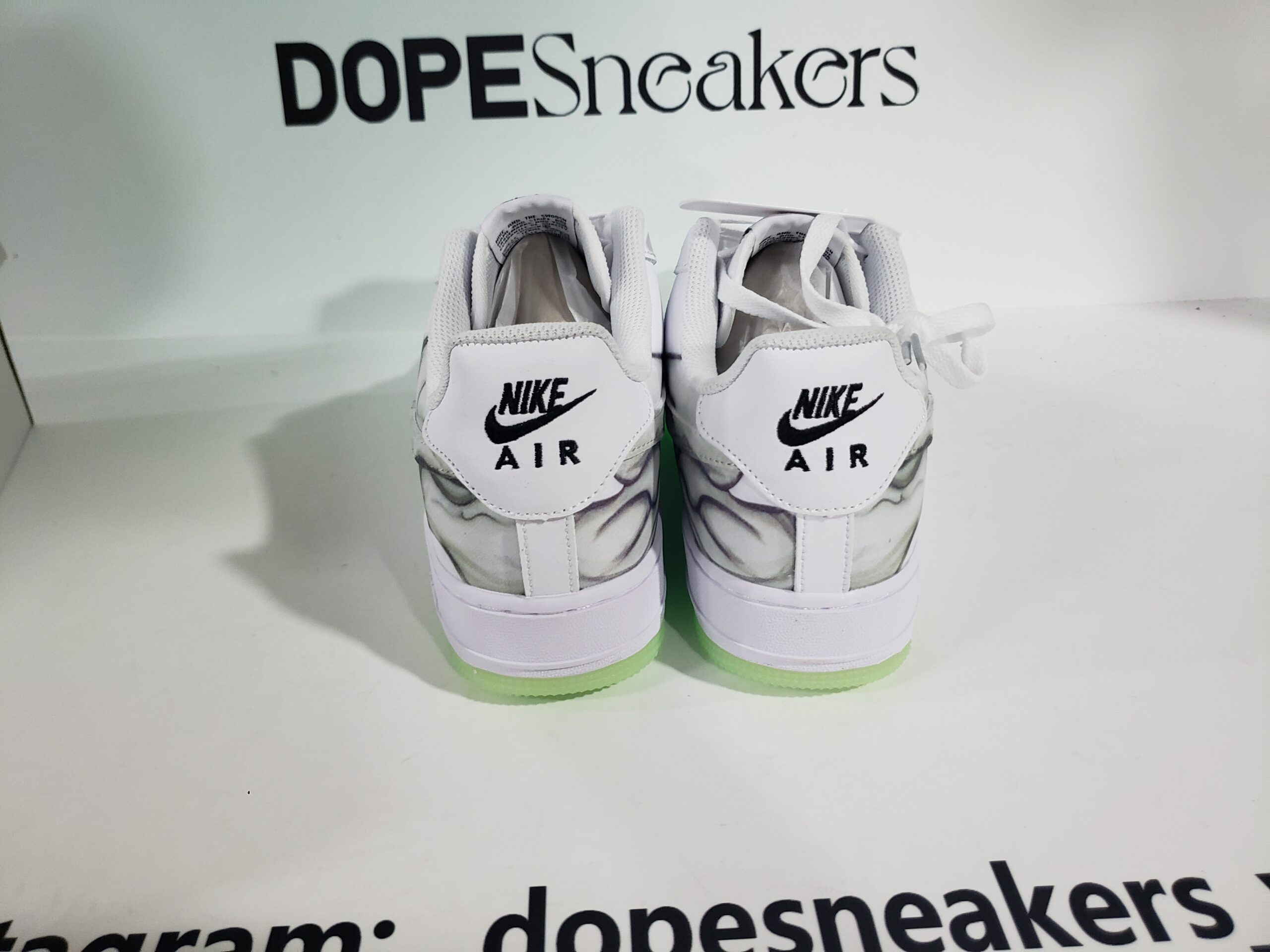 Nike Air Force 1 Low Skeleton Halloween (2018) BQ7541-100 - Image 6