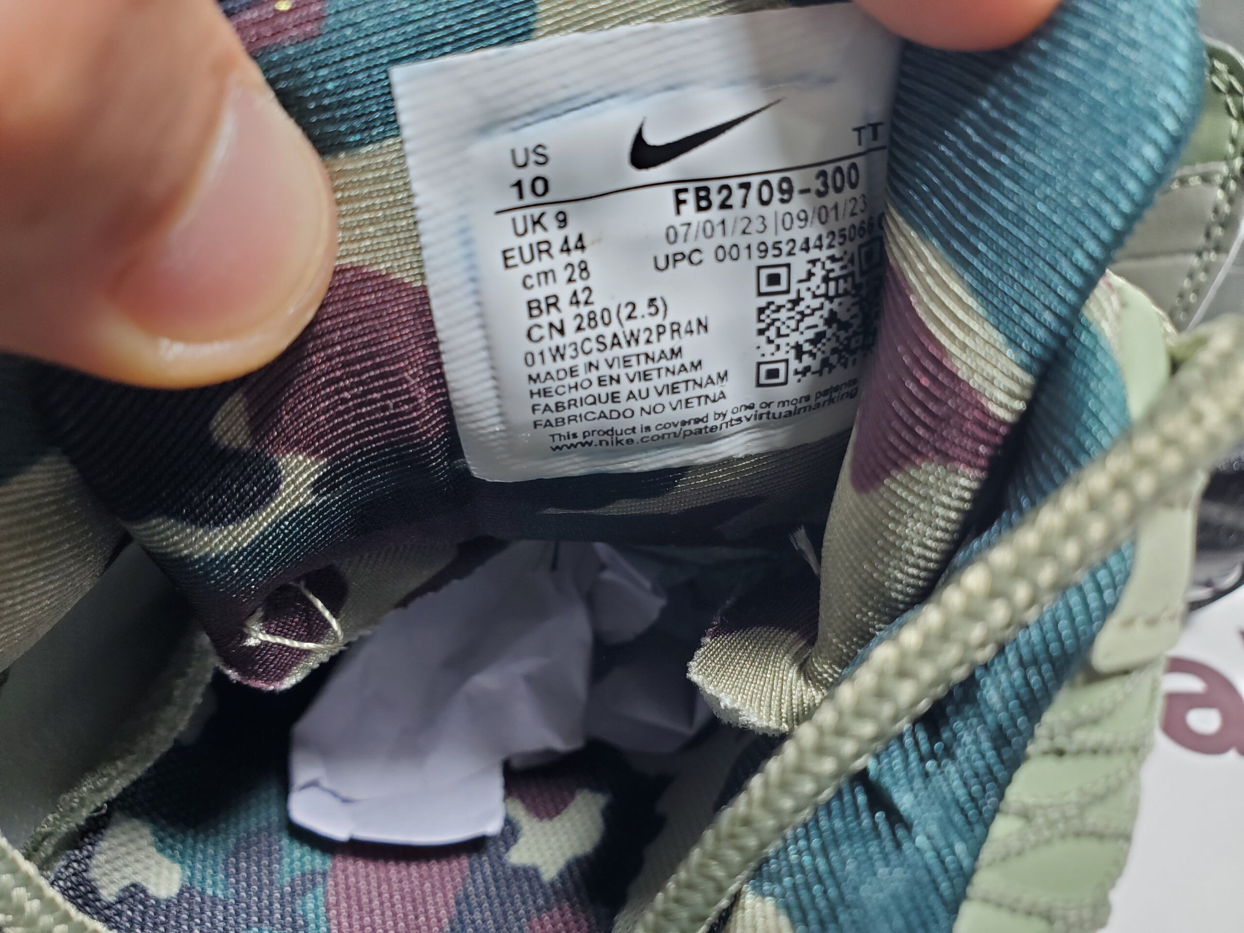 Nike Air Max 95 SP Corteiz Gutta Green FB2709-300 - Image 3