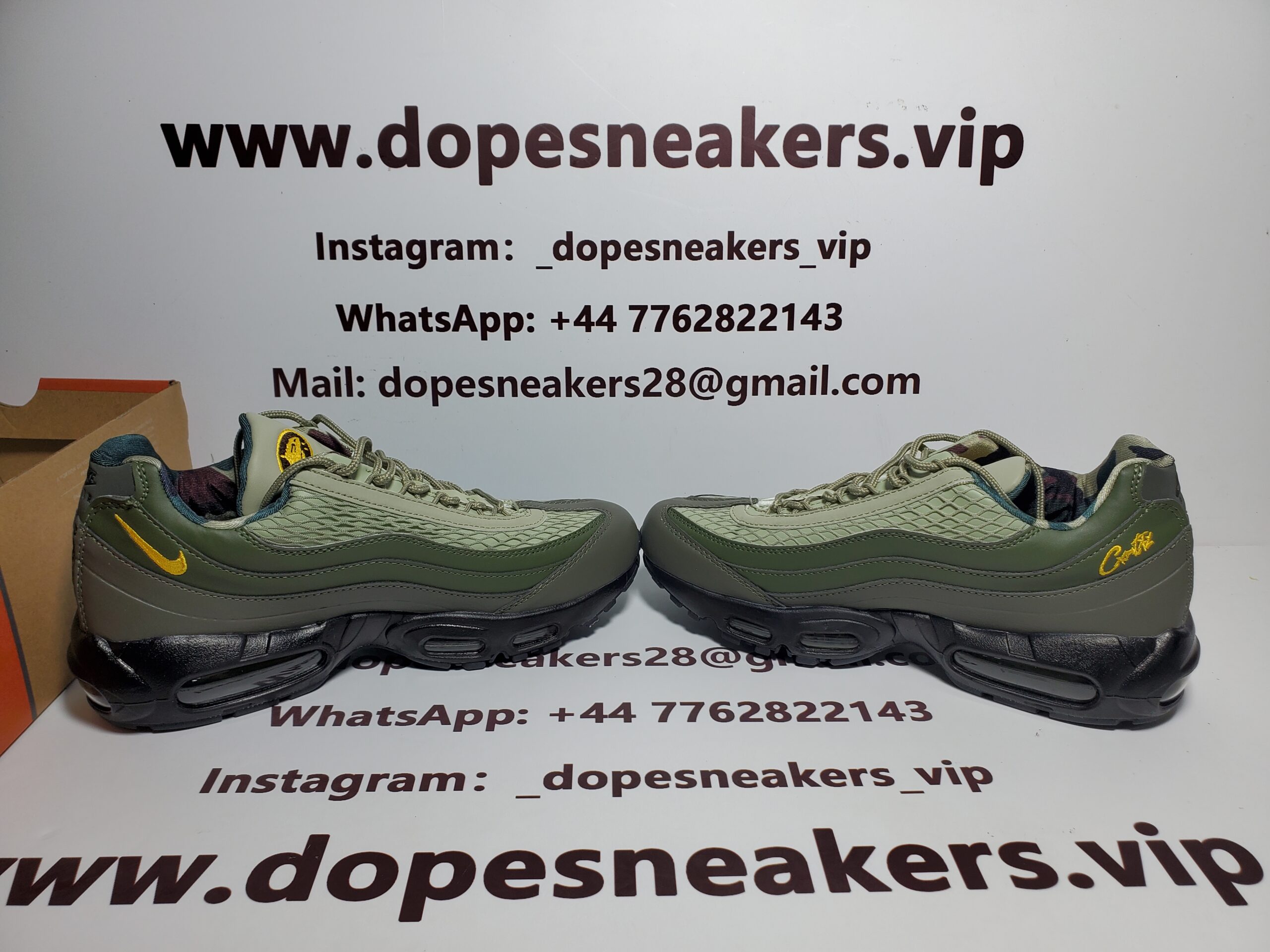 Nike Air Max 95 SP Corteiz Gutta Green FB2709-300 - Image 4