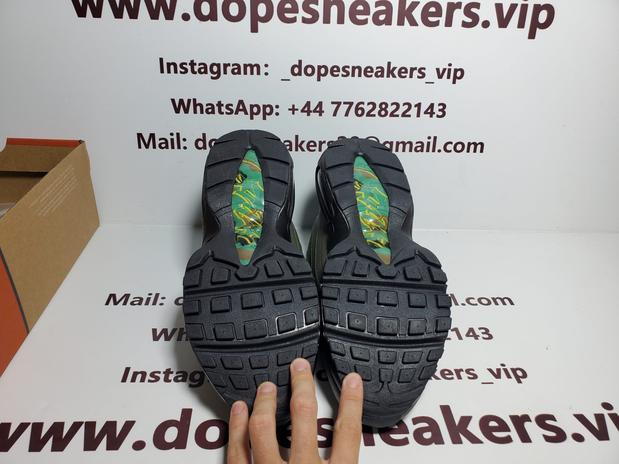 Nike Air Max 95 SP Corteiz Gutta Green FB2709-300 - Image 2