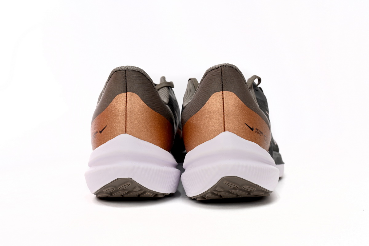 Nike Air Winflo 9 Black And White Brown DD8686-005 - Image 4