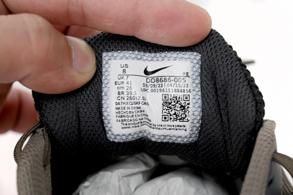 Nike Air Winflo 9 Black And White Brown DD8686-005 - Image 10