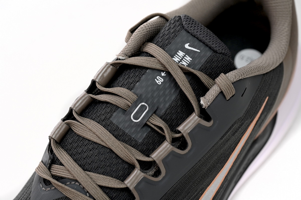 Nike Air Winflo 9 Black And White Brown DD8686-005 - Image 8
