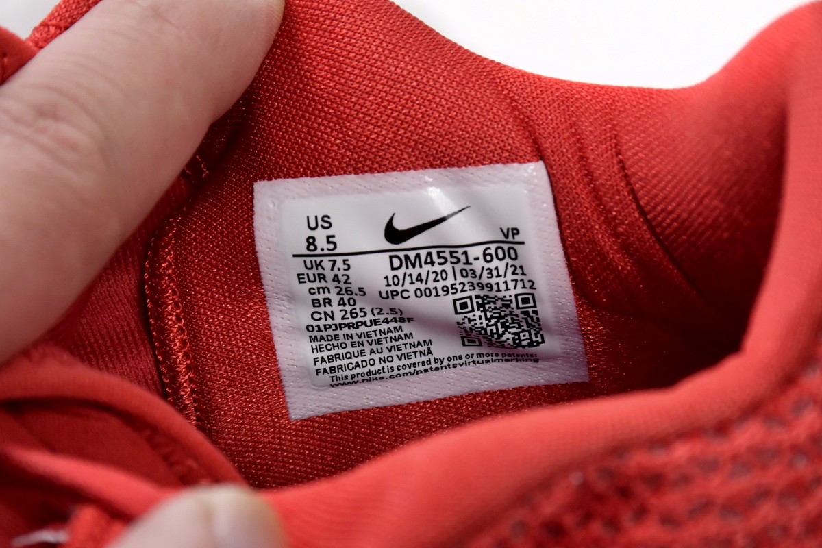 Nike Air Zoom G.T. Cut White Laser Red DM4551 -600 - Image 8