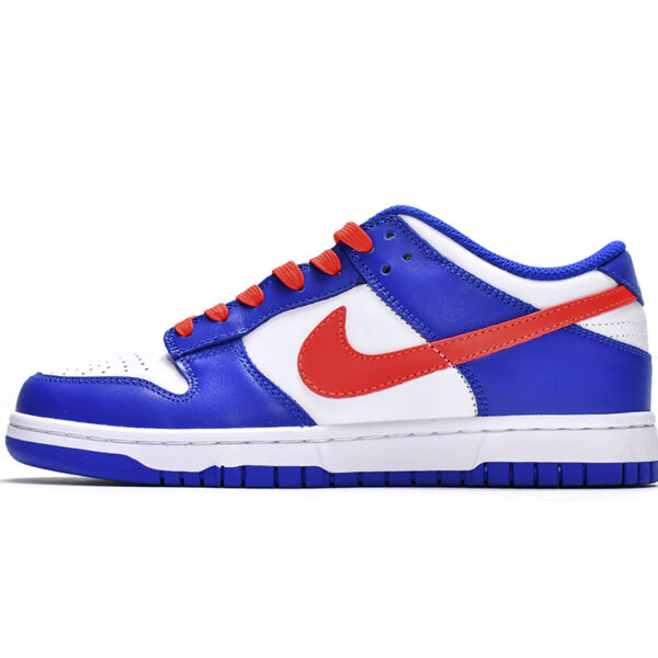 Nike Dunk Low GS Game Royal Crimson CW1590-104
