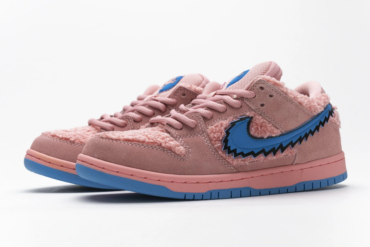 nike_dunk_sb_low_grateful_dead_bears_pink__17FEB127E6614 Nike Dunk SB Low Grateful Dead Bears Pink - Image 1