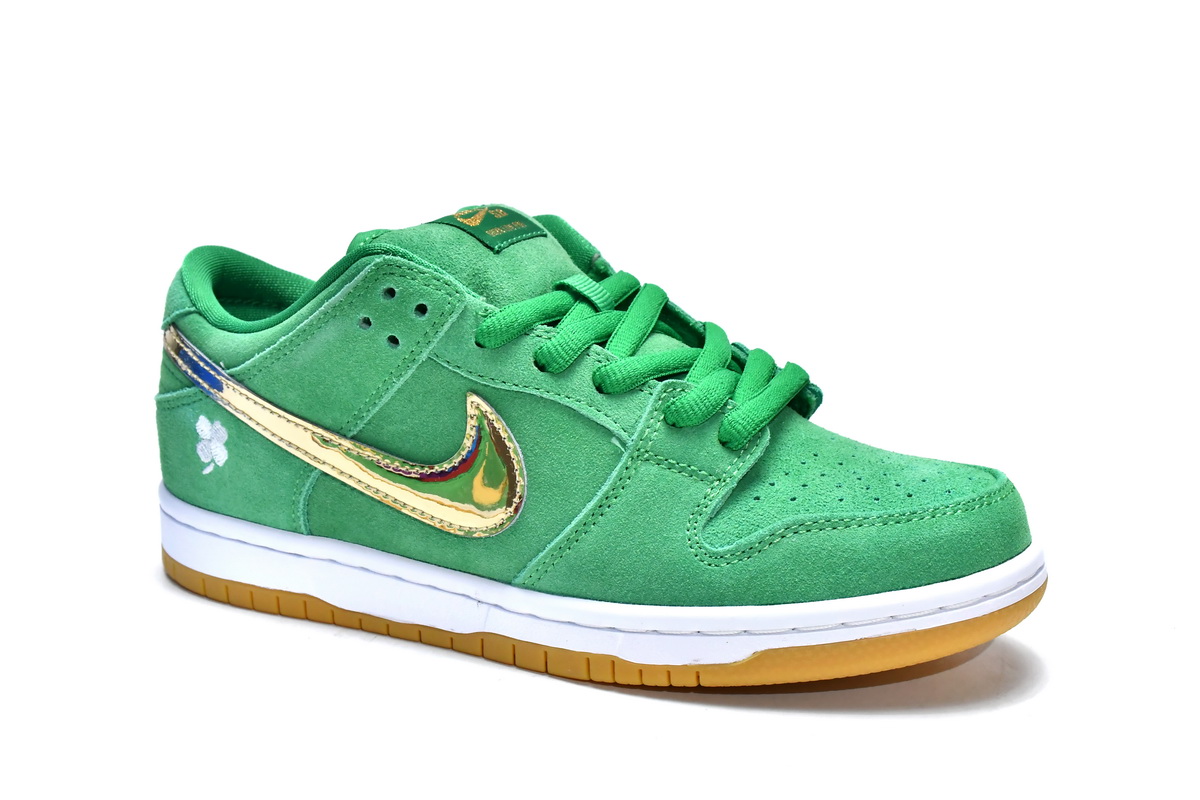 Nike SB Dunk Low St. Patrick’s Day BQ6817-303 - Image 2